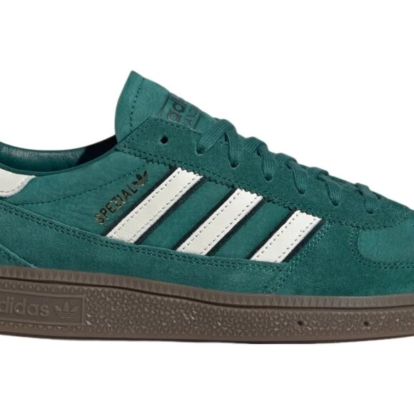 Men Adidas Handball Spezial Indoor Sneaker Green Cloud White IH0137 NEW